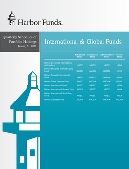 International & Global Fiscal Q1 Schedule of Holdings