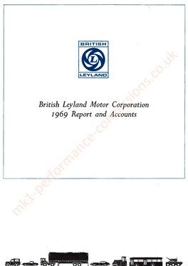 British Leyland Motor Corporation 1969 Report and Accounts