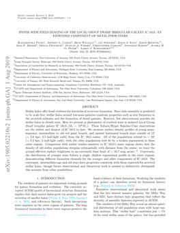 Hyper Wide Field Imaging of the Local Group Dwarf Irregular Galaxy Ic 1613: an Extended Component of Metal-Poor Stars