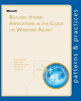 BUILDING Hybrid APPLICATIONS in the CLOUD on WINDOWS AZURE