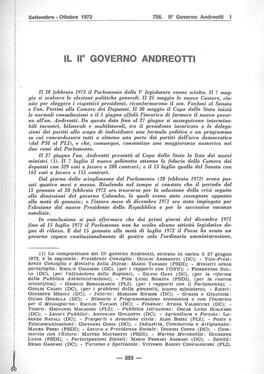 IL Ilo GOVERNO ANDREOTTI