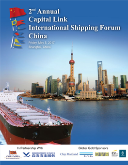 Capital Link International Shipping Forum China Nd Annual 2