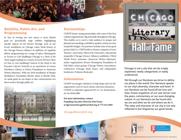 Chicago Literary Hall of Fame