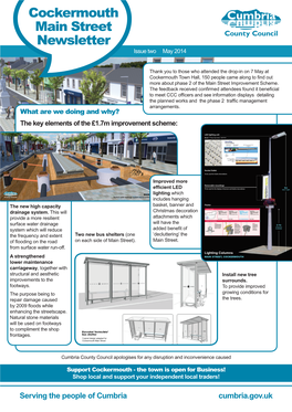 Cockermouth Main Street Improvement Newsletter