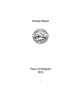 2015 Annual Town Report