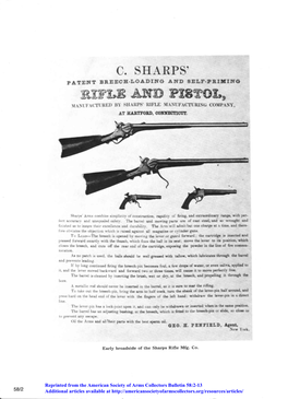 The Sharps 1851 Boxlock