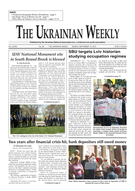 The Ukrainian Weekly 2010, No.38