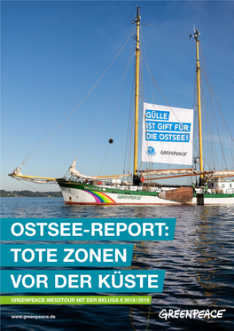 Ostsee-Report: Tote Zonen Vor Der Küste