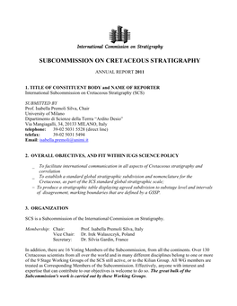 Subcommission on Triassic Stratigraphy