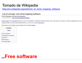 Free Software 2 Proprietary Software 3 See Also 4 References 5 External Links