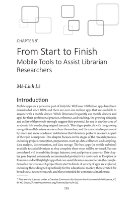 Mobile Technology and Academic Libraries