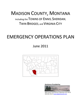 Emergency Operations Plan