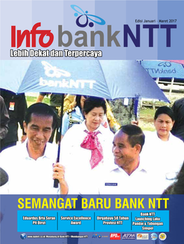 SEMANGAT BARU BANK NTT Bank NTT Eduardus Bria Seran Service Excellence Dirgahayu 58 Tahun Launching Laku Plt Dirut Award Provinsi NTT Pandai & Tabungan Simpel