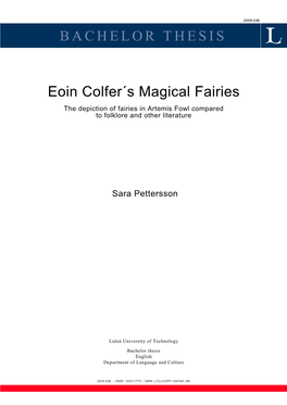 Eoin Colfer's Magical Fairies