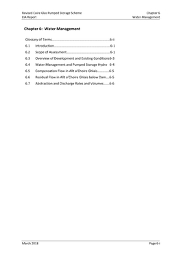 Revised Coire Glas EIA Report Template