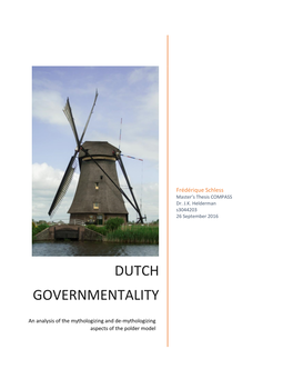 Dutch Governmentality