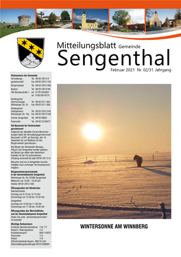 Mitteilungsblatt Gemeinde