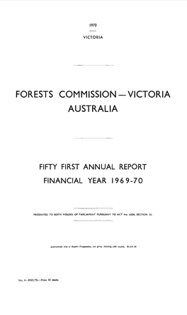 Forests Commission - Victoria Australia