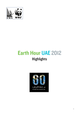 Earthhour UAE2012