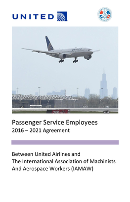 PASSENGER SERVICE EMPLOYEES 2016-2021 Agreement