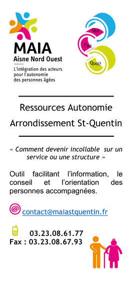 Ressources Autonomie Arrondissement St-Quentin