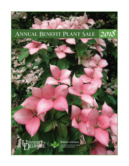 Annual Benefit Plant Sale 2018