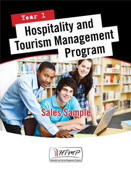 Year 1 Hospitality and Tourism Management Program