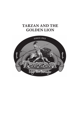 Tarzan and the Golden Lion