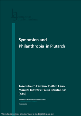 Symposion and Philanthropia in Plutarch