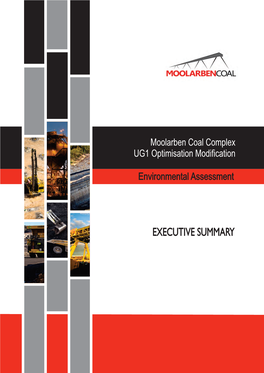 EXECUTIVE SUMMARY Moolarben Coal Complex – UG1 Optimisation Modification