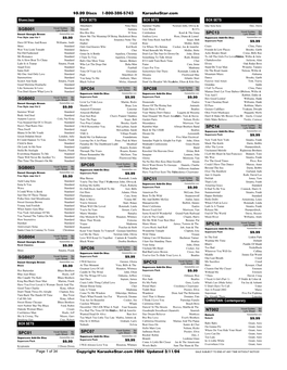 Disk Catalog by Category