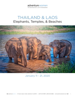 Thailand & Laos