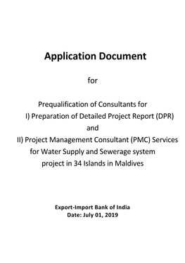 Application Document