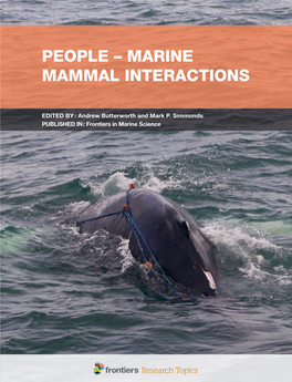 Marine Mammal Interactions