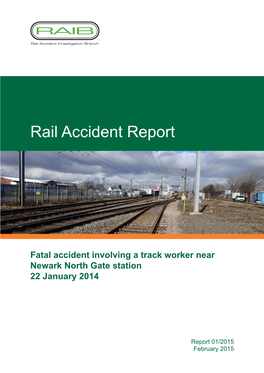 Rail Accident Report