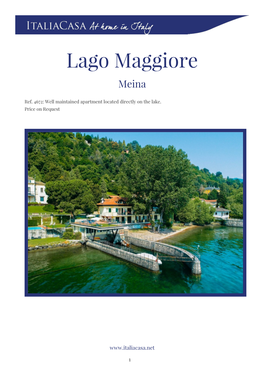 Lago Maggiore Meina