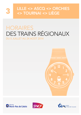 Horaires Des Trains Régionaux