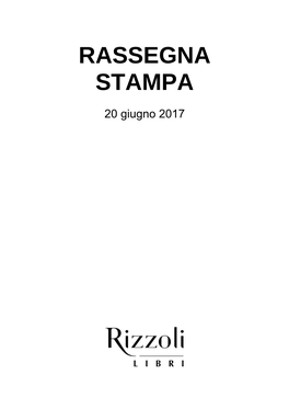 Rassegna Stampa