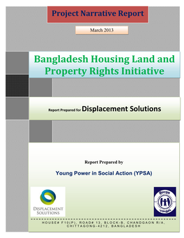 Bangladesh Housing Land and Property Rights Initiative