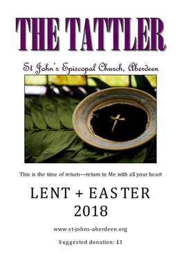 Lent + Easter 2018