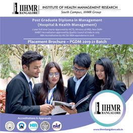 IIHMRB-Placement Brochure Final