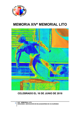 Memoria Xivº Memorial Lito