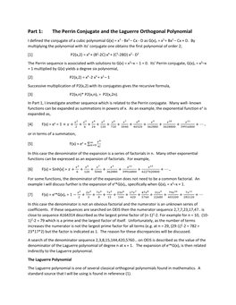 Laguerre and Jacobi Polynomials