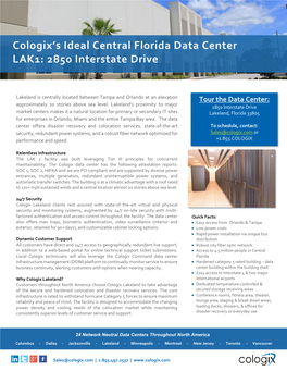 Cologix Lakeland 1 Data Center