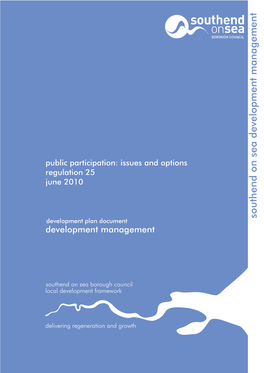 Southend on Sea Development Management Development Management