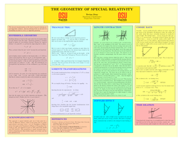 The Geometry of Special Relativity