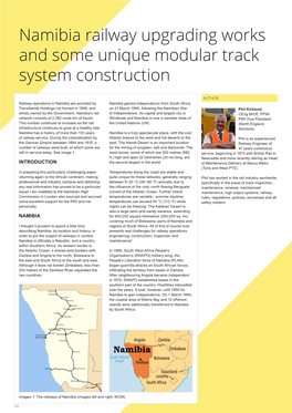 Namibia Railway Upgrading Works and Some Unique Modular Track System Construction