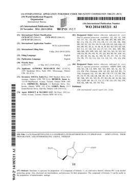 WO 2014/183211 Al 20 November 2014 (20.11.2014) P O P C T