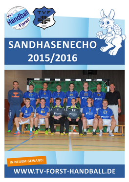 Sandhasenecho 2015/2016