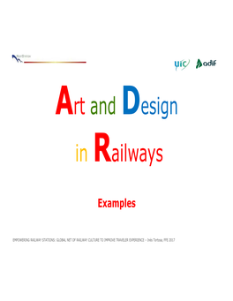 Art and Design in Railways